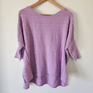 Pilcro purple sweater